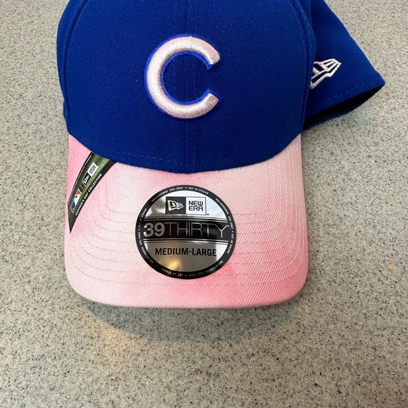 New Era Blue and Pink Baseball Hat, Medium-Large - Picture 5 of 7